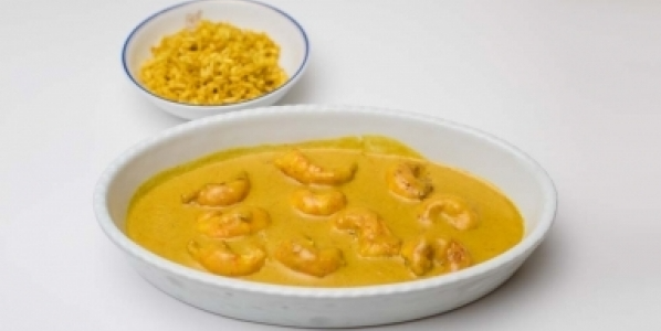 Shrimps with Curry
